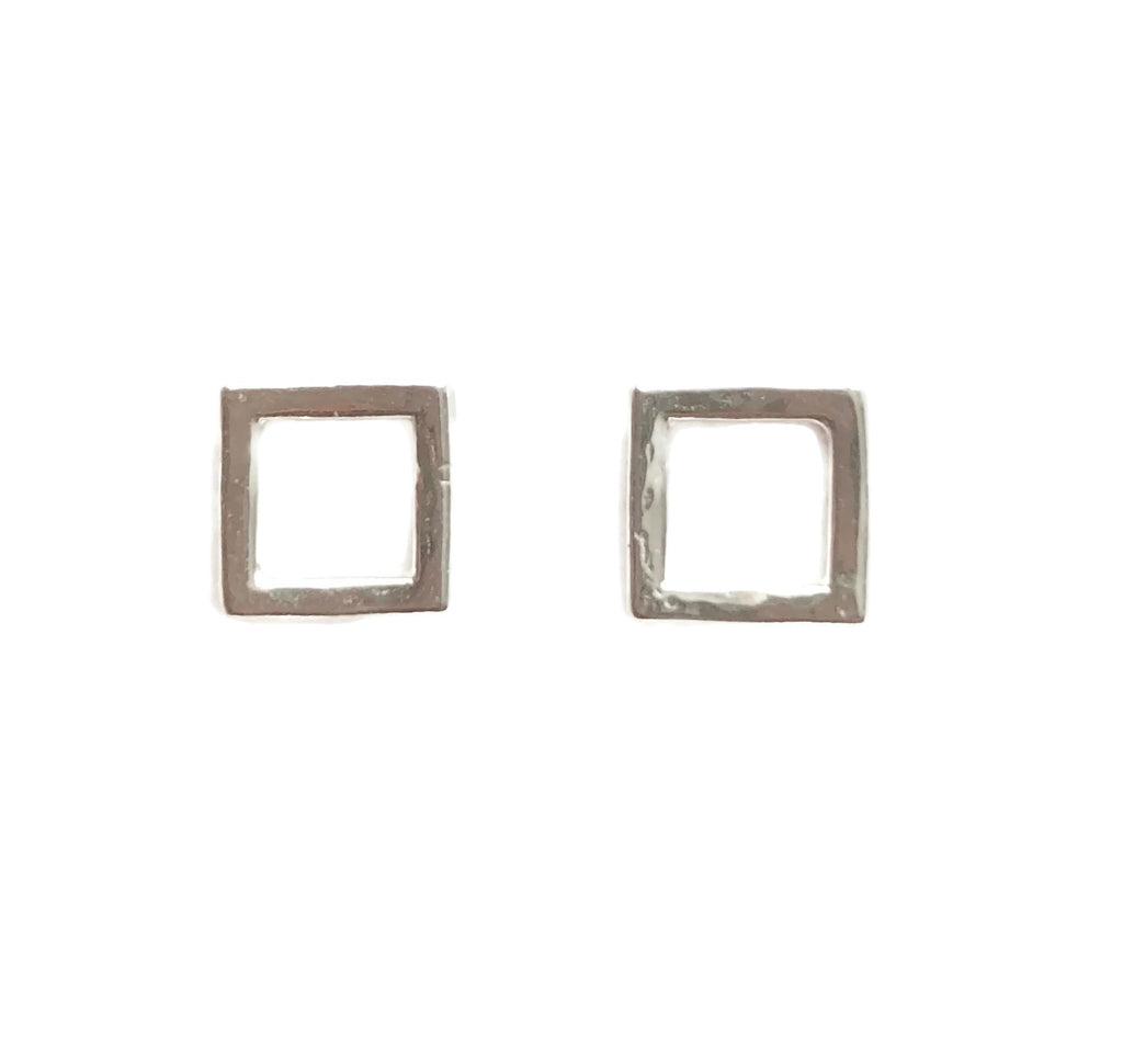 Open Square Studs