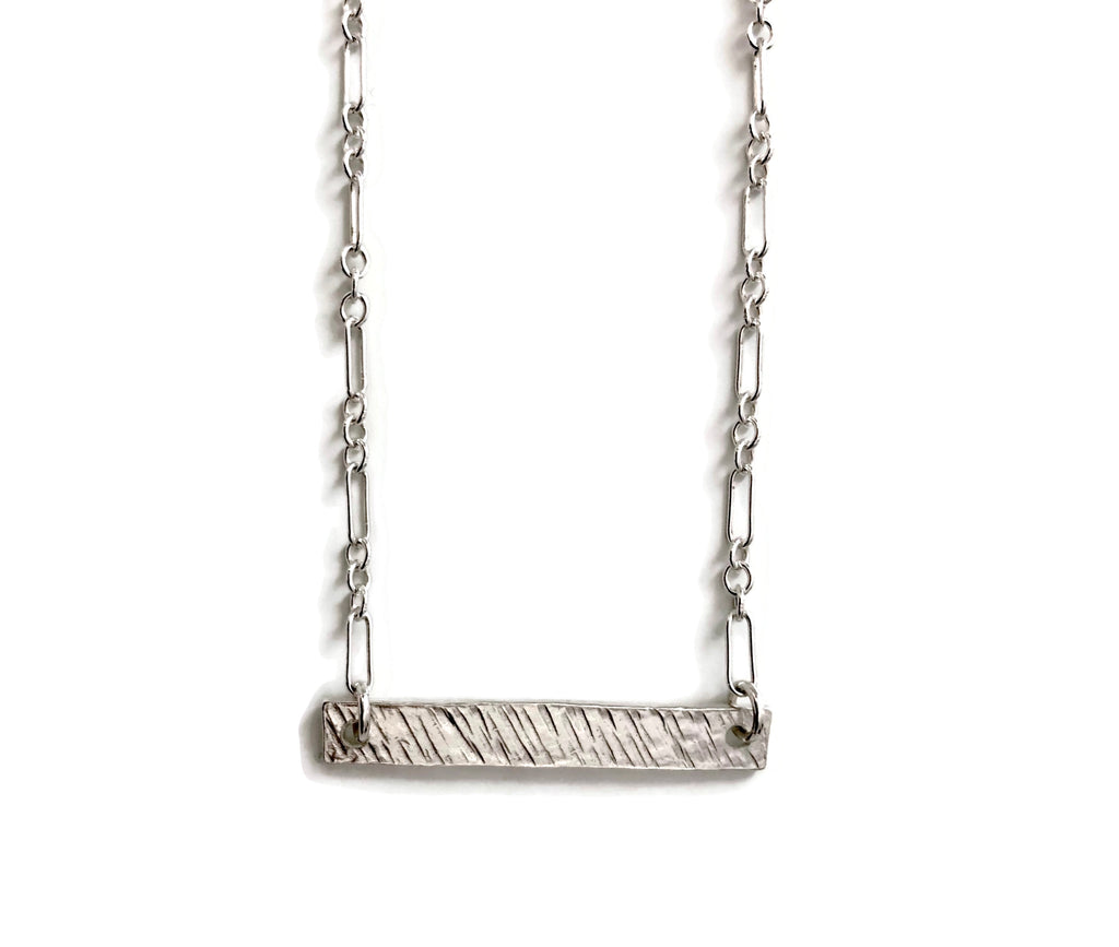 Barred Necklace - Reversible, Horizontal