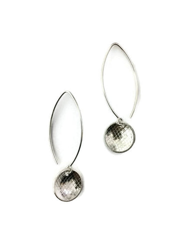 Concave Earrings - Tulle, Marquis